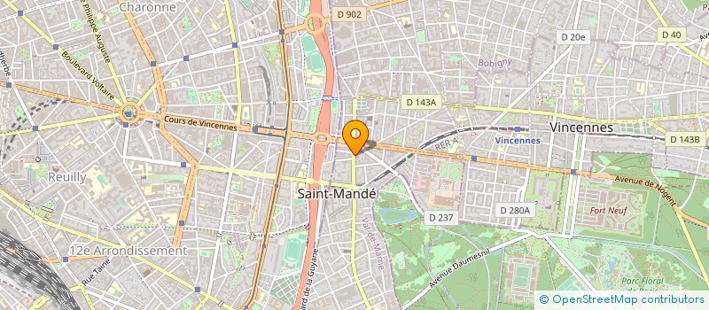 localisation de l'entreprise SUPERVAN  PARIS