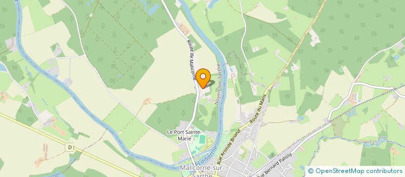 localisation de l'entreprise SUPERVISE NETWORK à NOYEN-SUR-SARTHE