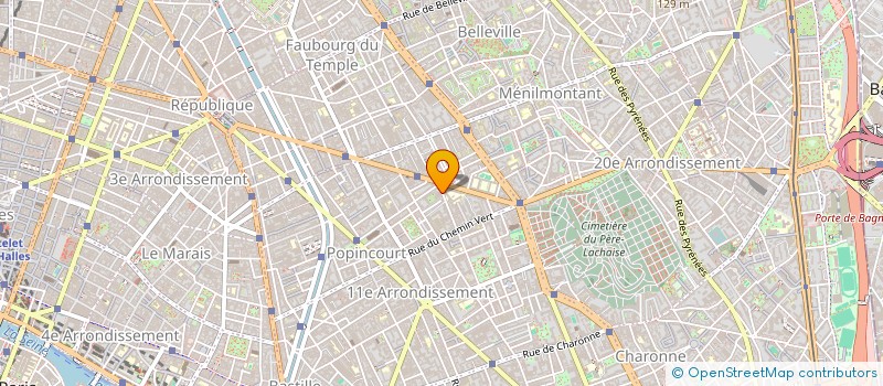 localisation de l'entreprise SUPERVOIZIN.COM  PARIS