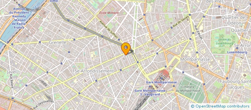 localisation de l'entreprise SUPGEO à PARIS
