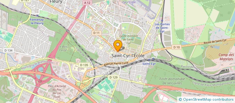 localisation de l'entreprise SUPHI  SAINT-CYR-L'ECOLE