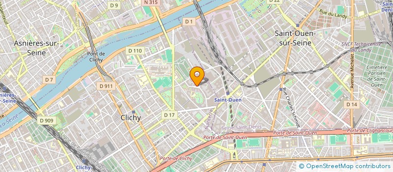 localisation de l'entreprise SUPLOG à CLICHY