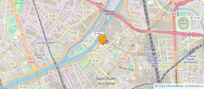 localisation de l'entreprise SUPMECA ALUMNI à SAINT-OUEN-SUR-SEINE