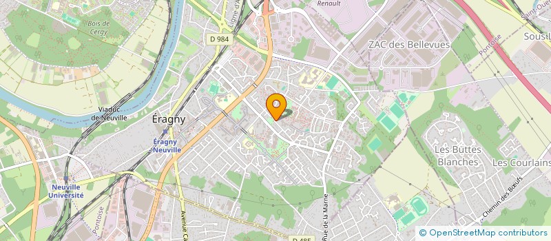 localisation de l'entreprise SUPNET CONSULTING  ERAGNY