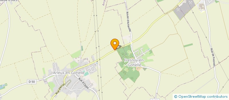 localisation de l'entreprise SUPORT ETUDES ENTRETIEN COURANTS FAIBLES (S2EC) à ARLEUX-EN-GOHELLE