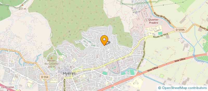 localisation de l'entreprise SUPP GAZZ à HYERES