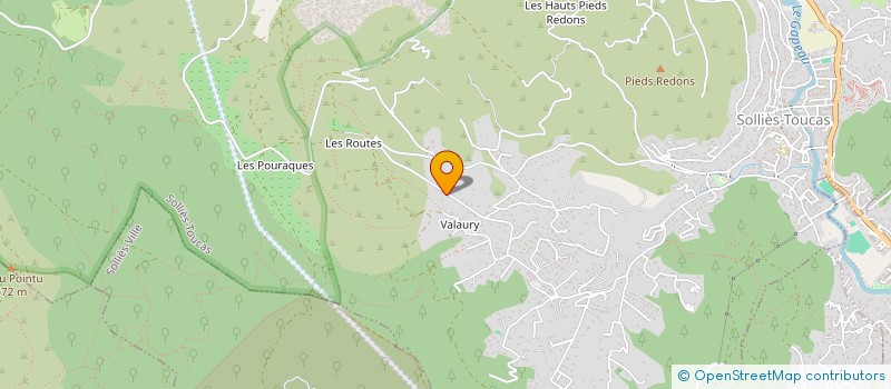 localisation de l'entreprise SUPPIMMO  SOLLIES-TOUCAS