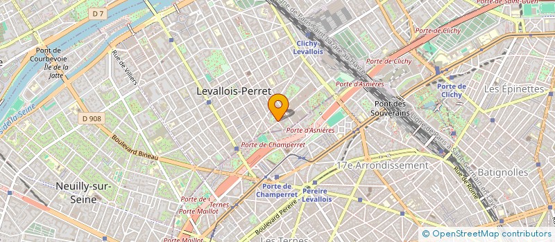 localisation de l'entreprise SUPPINFO à LEVALLOIS-PERRET