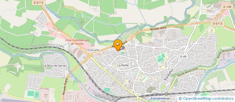 localisation de l'entreprise SUPPLETIFS, ANCIENS COMBATTANTS HARKIS ET LEURS ENFANTS à CARCASSONNE