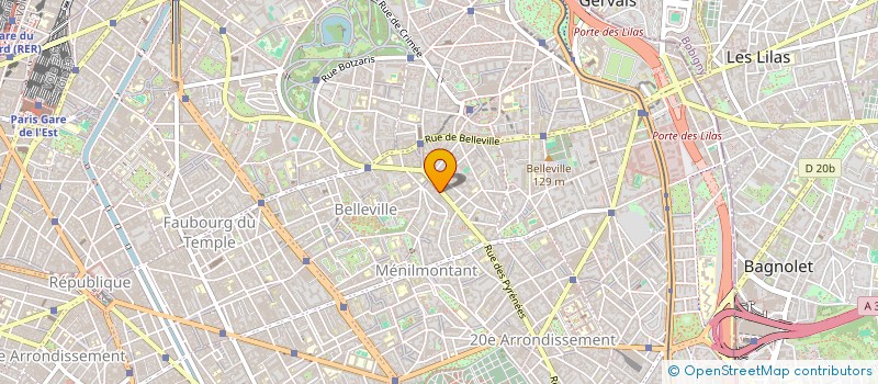 localisation de l'entreprise SUPPLIES BEAUTY  PARIS