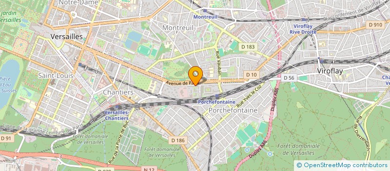 localisation de l'entreprise SUPPLY CHAIN & LOGISTICS à VERSAILLES