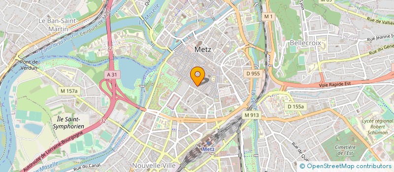 localisation de l'entreprise SUPPLY CHAIN MAGAZINE  METZ