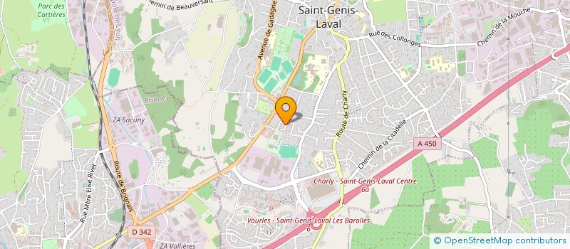 localisation de l'entreprise SUPPLY CHAIN PERFORMANCE à SAINT-GENIS-LAVAL