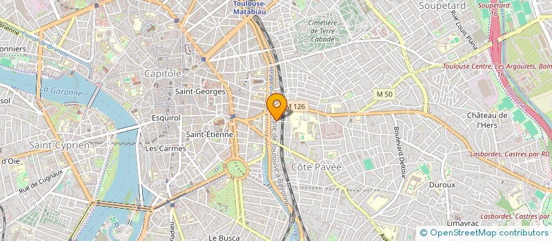localisation de l'entreprise SUPPLYWAVE à TOULOUSE