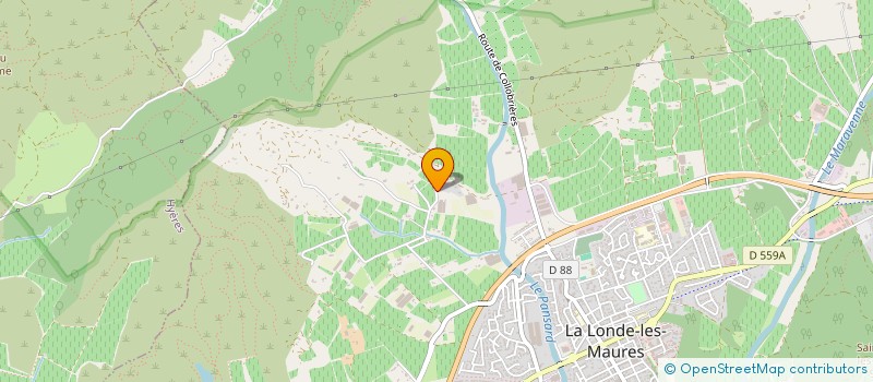 localisation de l'entreprise SUPPORT'AIR  LA LONDE-LES-MAURES