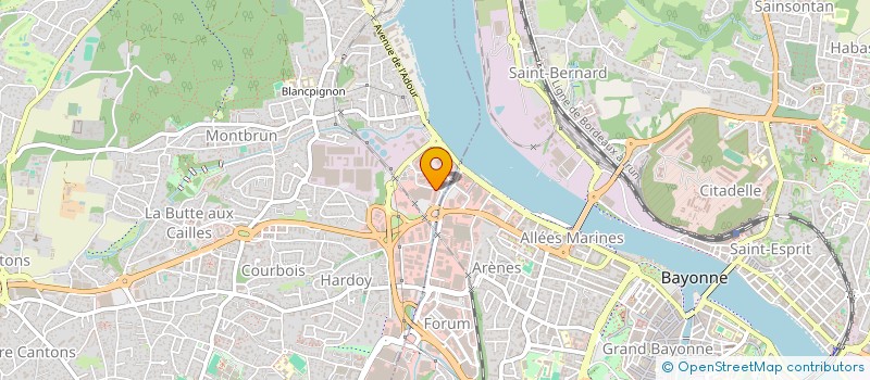 localisation de l'entreprise SUPPORT EMPLOI à ANGLET