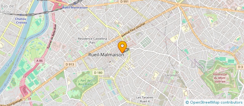 localisation de l'entreprise SUPPORT PERFORMANCE OPERATIONNELLE KONSEIL à RUEIL-MALMAISON