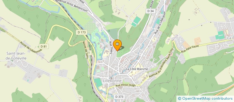 localisation de l'entreprise SUPPORT SOLUTIONS PRO  LILLEBONNE