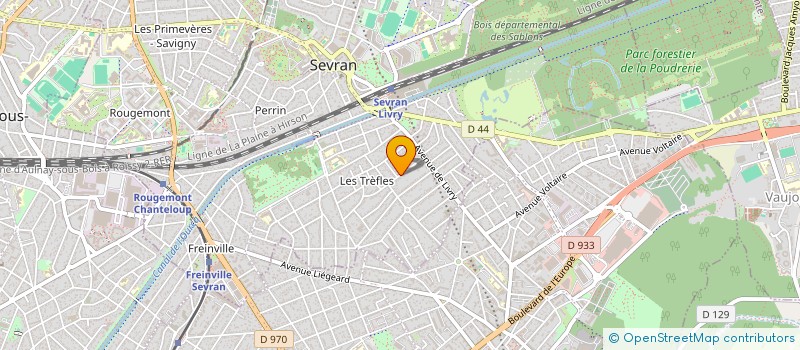 localisation de l'entreprise SUPPORT & TRAINING VIDEO BROADCAST à SEVRAN