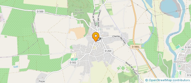localisation de l'entreprise SUPPORT4I à MEYNES