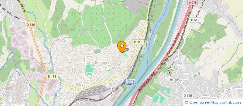localisation de l'entreprise SUPPORTERS D ASSOCIATIONS à GRIGNY