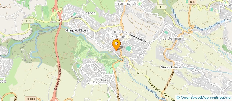 localisation de l'entreprise SUPPORTERS DE L'EQUIPE DE FRANCE - ILE DE LA REUNION à SAINT-PAUL