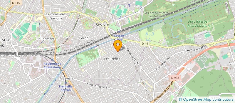 localisation de l'entreprise SUPPORTR  SEVRAN