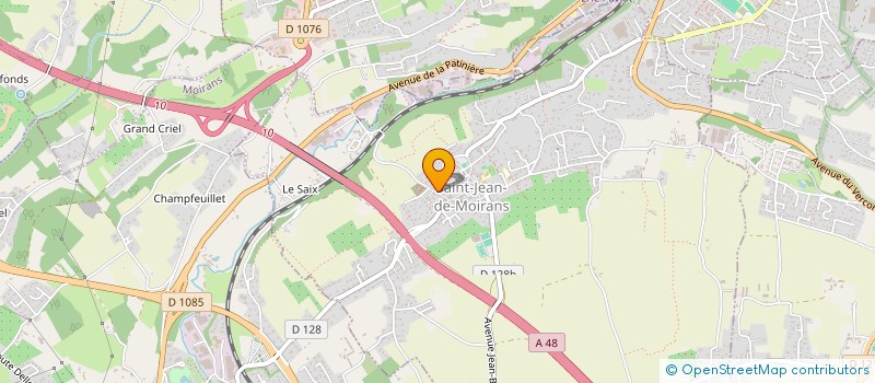 localisation de l'entreprise SUPPORTS  SAINT-JEAN-DE-MOIRANS