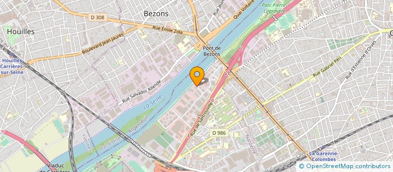 localisation de l'entreprise SUPPORTS ET MONETIQUE à NANTERRE