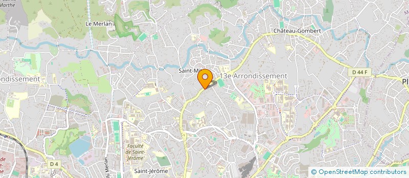 localisation de l'entreprise SUPPORWEB à MARSEILLE 13EME