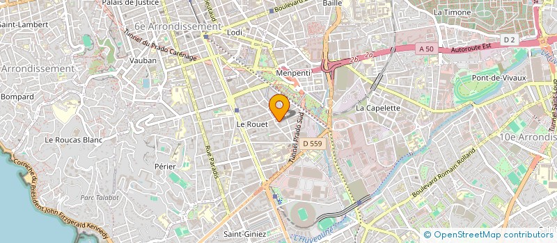 localisation de l'entreprise SUPRA à MARSEILLE