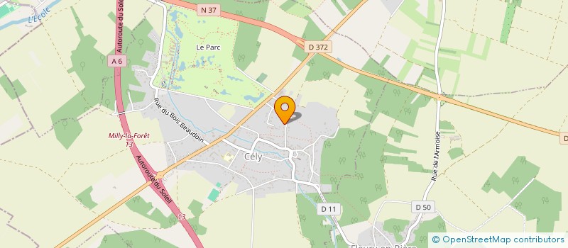 localisation de l'entreprise SUPRA  CELY