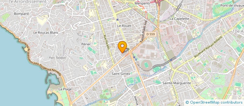 localisation de l'entreprise SUPRA MEDICAL à MARSEILLE
