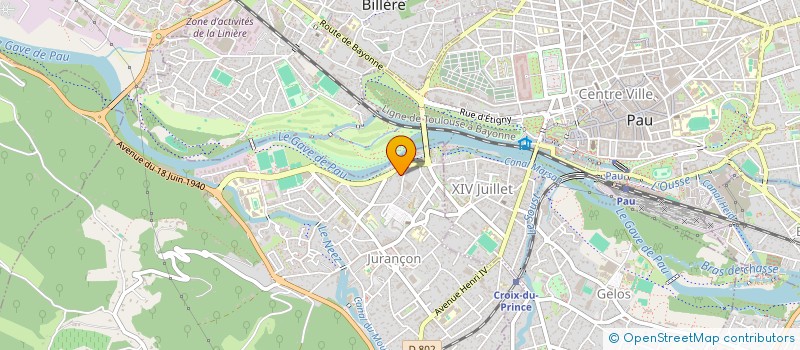 localisation de l'entreprise SUPRA OMNIA à JURANCON