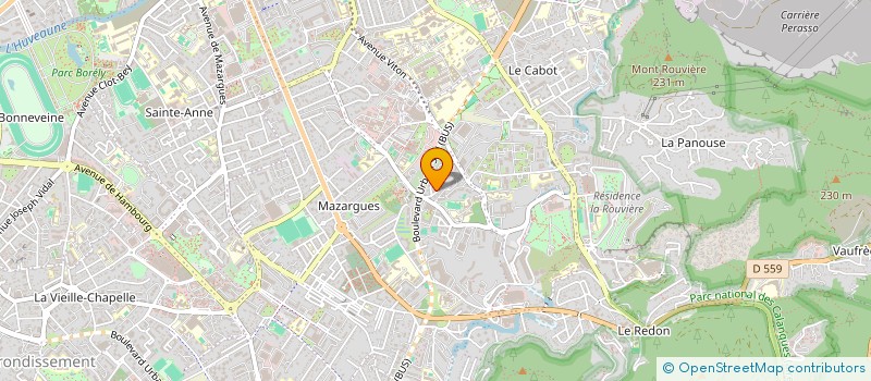localisation de l'entreprise SUPRA RUB à MARSEILLE