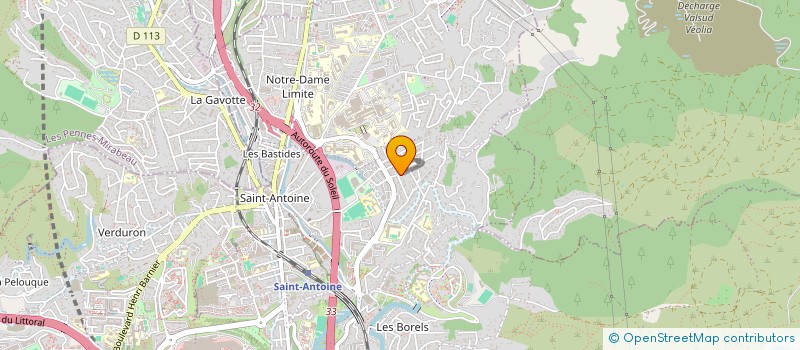 localisation de l'entreprise SUPRA TECH à MARSEILLE