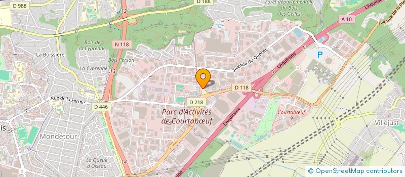 localisation de l'entreprise SUPRA TECNIQUE DU TUBE à VILLEBON-SUR-YVETTE