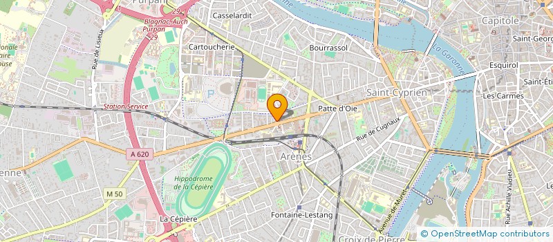 localisation de l'entreprise SUPRABAT 31 à TOULOUSE