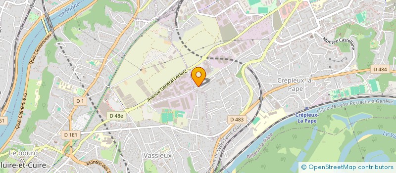 localisation de l'entreprise SUPRABEAM FRANCE à RILLIEUX-LA-PAPE