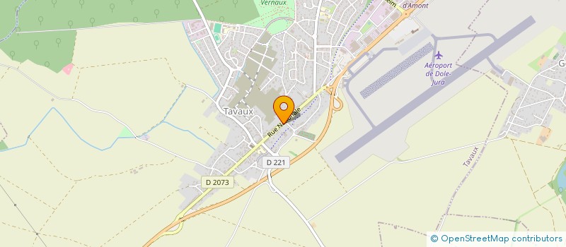 localisation de l'entreprise SUPRADIS à TAVAUX