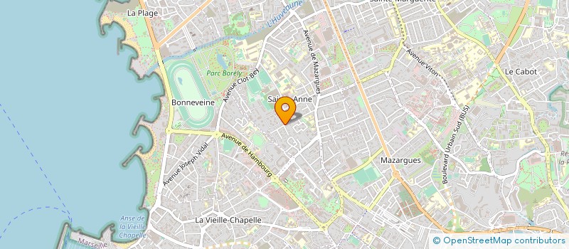 localisation de l'entreprise SUPRALU à MARSEILLE
