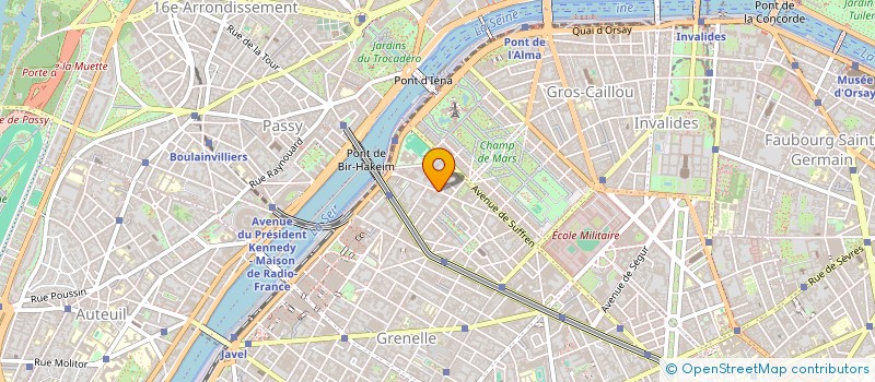 localisation de l'entreprise SUPRAMAINE  PARIS