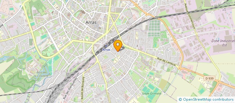localisation de l'entreprise SUPRAMUNDANE à ARRAS
