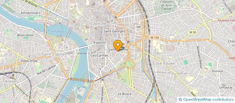 localisation de l'entreprise SUPRAW à TOULOUSE