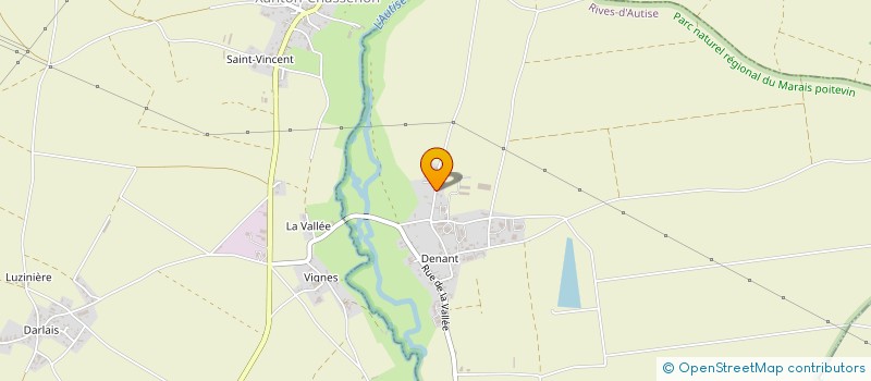 localisation de l'entreprise SUPREM  RIVES-D'AUTISE