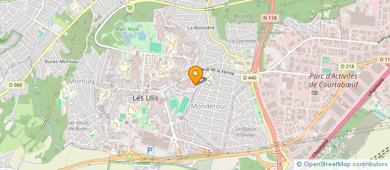 localisation de l'entreprise SUPREM' TOP TEAM à LES ULIS