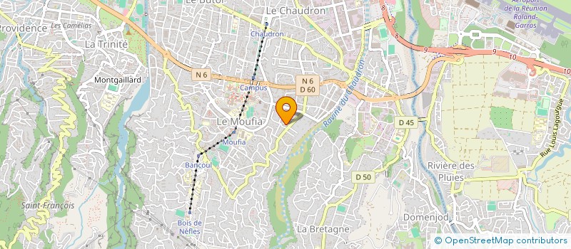 localisation de l'entreprise SUPREM VALORISATION à SAINT-DENIS