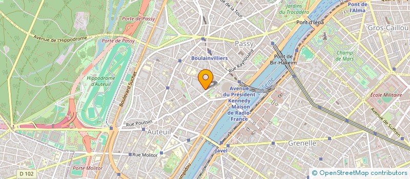 localisation de l'entreprise SUPREMART à PARIS