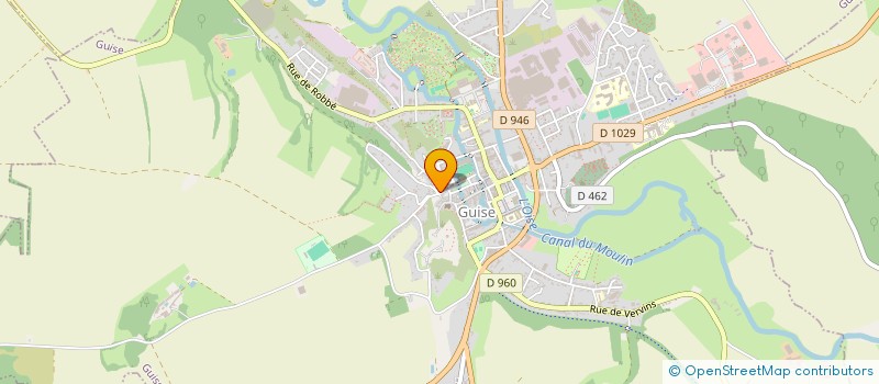 localisation de l'entreprise SUPREME CARPE 02 à GUISE