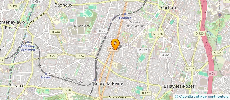 localisation de l'entreprise SUPREME FORMA à BOURG-LA-REINE